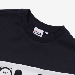 Fila Wonny Friends - Poikien T Paita - Laivastonsininen | FI-97023